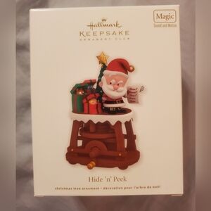 Hallmark Keepsake "Hide 'n Peek" Ornament.  2011